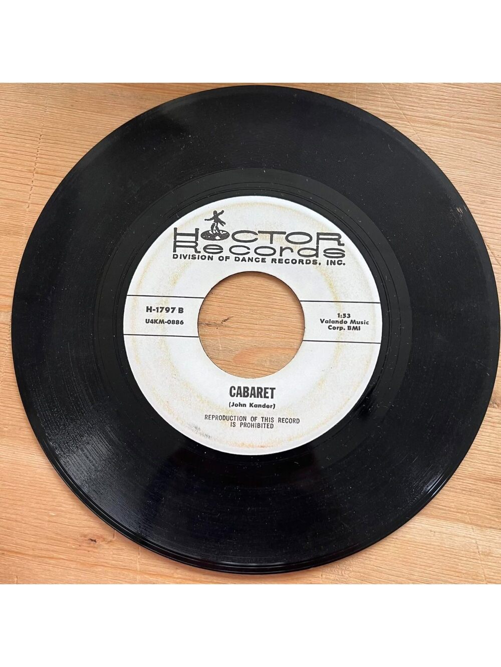 Various - Cabaret/So what's New 45rpm VG+ R20